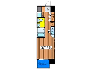 エスリ－ド御堂筋梅田(９１２)の物件間取画像